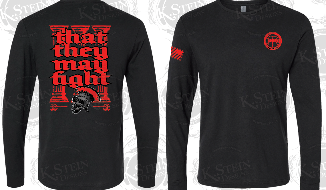 Alpha Co That They May Fight Long Sleeve Tee