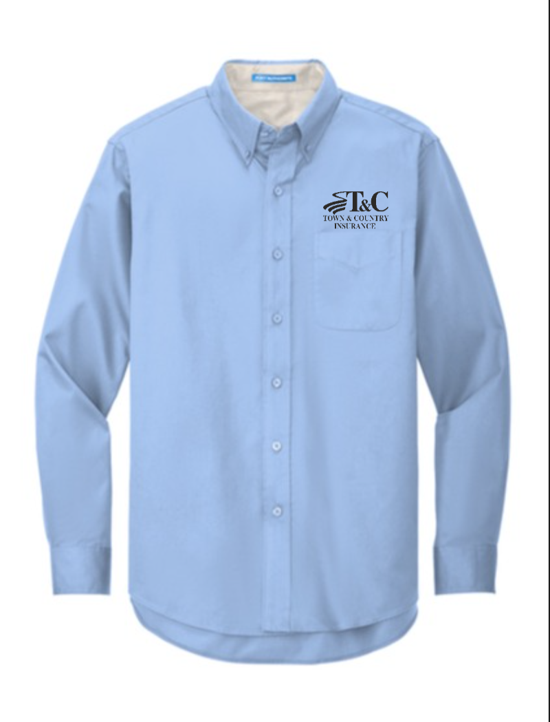 Port Authority Long Sleeve Easy Care Shirt - S608 - T&C