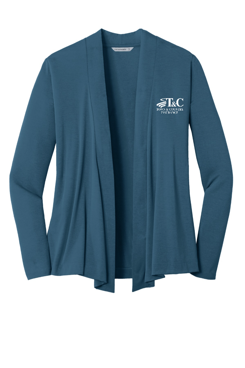 Port Authority Ladies Concept Knit Cardigan - L5430 - T&C