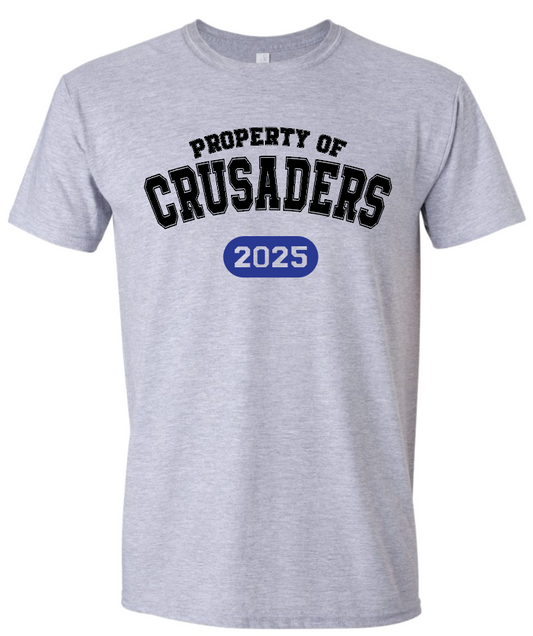 Property of Crusaders Tshirt