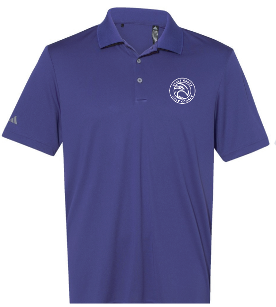 ADIDAS Eagle Golf Course Printed Polo