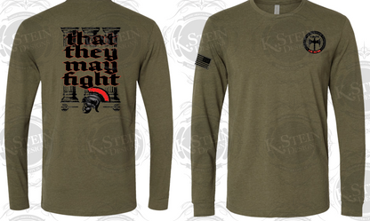 Alpha Co That They May Fight Long Sleeve Tee