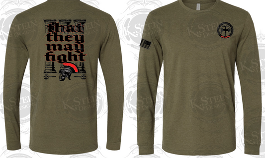 Alpha Co That They May Fight Long Sleeve Tee