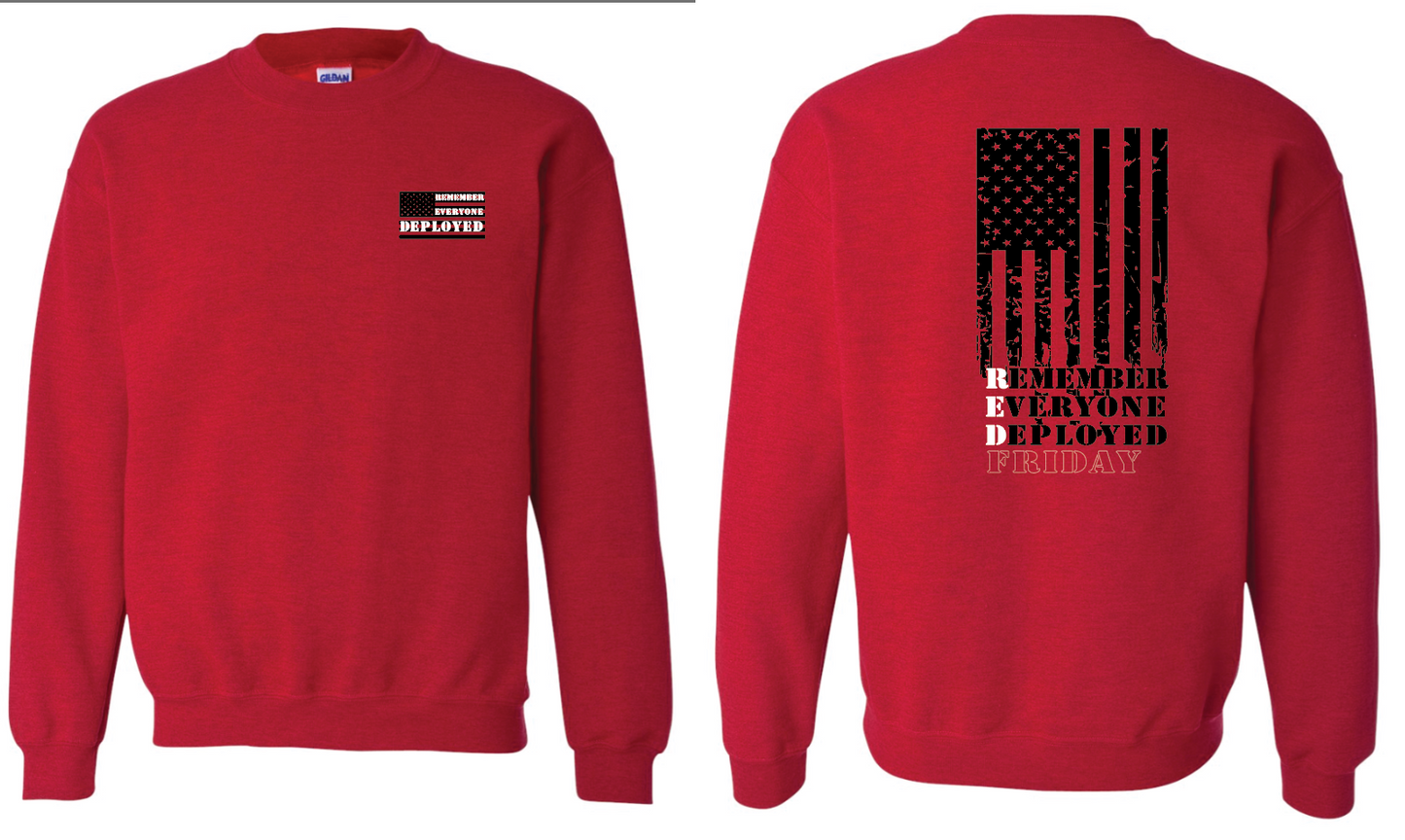Red Friday Crewneck