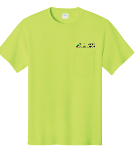 Van Diest Supply Co Port & Company Pocket T-Shirt - PRINTED