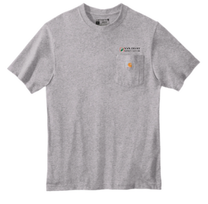 Van Diest Supply Co Carhartt Pocket T-Shirt - Embroidery