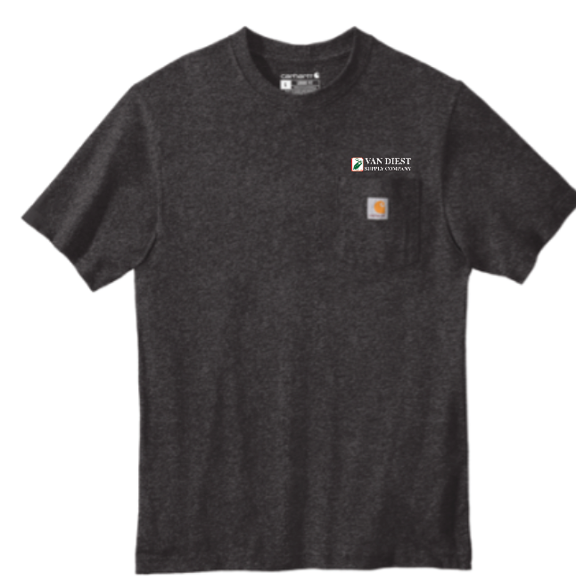 Van Diest Supply Co Carhartt Pocket T-Shirt - Embroidery