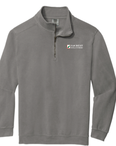 Van Diest Supply Co. Comfort Color 1/4 Zip - Screen printed
