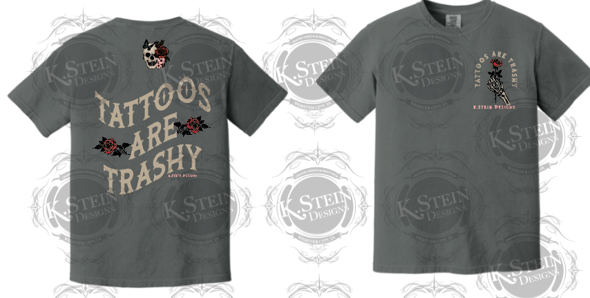 Tattoos Are Trashy Regular T-Shirt