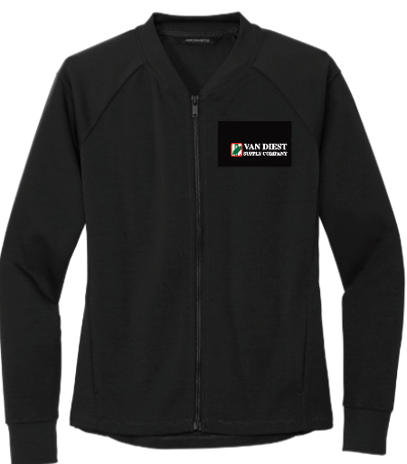 Mercer+Mettle® Women's Double-Knit Bomber - MM3001 - Van Diest Supply Co