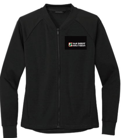 Mercer+Mettle® Women's Double-Knit Bomber - MM3001 - Van Diest Supply Co