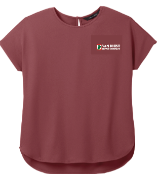 Mercer+Mettle® Women's Stretch Crepe Crew - MM2015 -VanDiest Supply Co