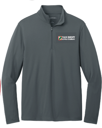 Port Authority Dry Zone UV Micro-Mesh 1/4-Zip K112 Van Diest Supply Co