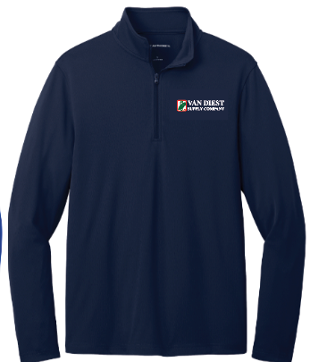 Port Authority Dry Zone UV Micro-Mesh 1/4-Zip K112 Van Diest Supply Co