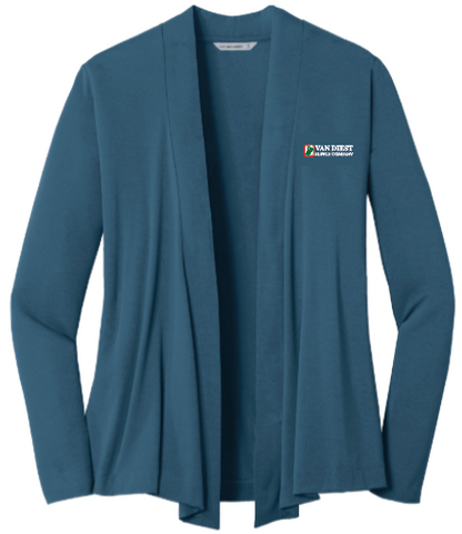 Port Authority Ladies Concept Knit Cardigan - L5430 - Van Diest Supply Co