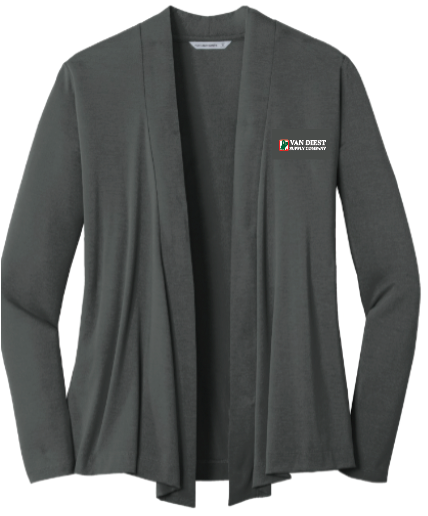 Port Authority Ladies Concept Knit Cardigan - L5430 - Van Diest Supply Co
