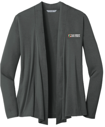 Port Authority Ladies Concept Knit Cardigan - L5430 - Van Diest Supply Co