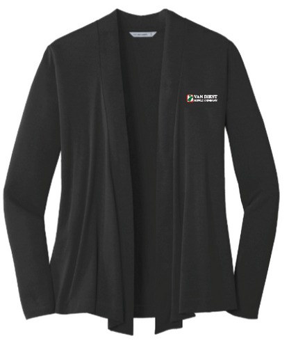 Port Authority Ladies Concept Knit Cardigan - L5430 - Van Diest Supply Co