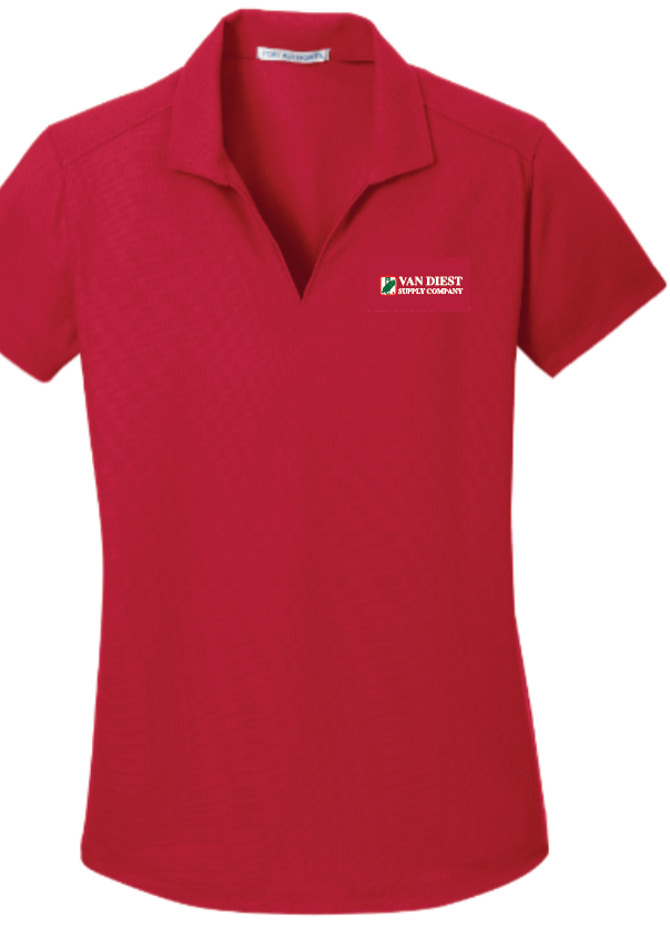 Port Authority Ladies Dry Zone Grid Polo - L572 - Van Diest Supply Co