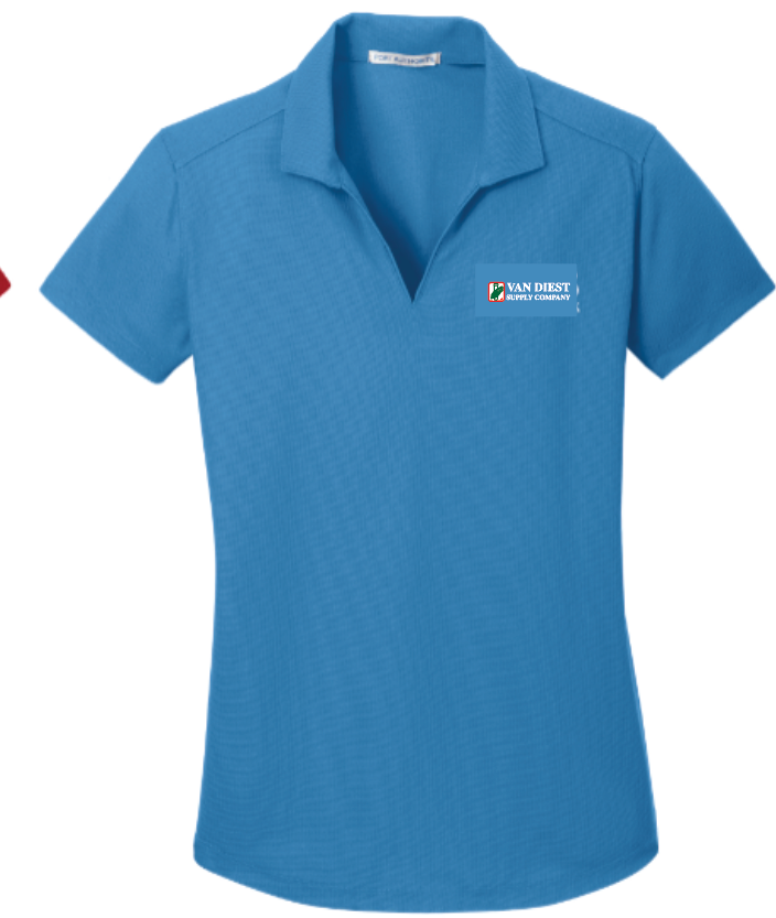 Port Authority Ladies Dry Zone Grid Polo - L572 - Van Diest Supply Co