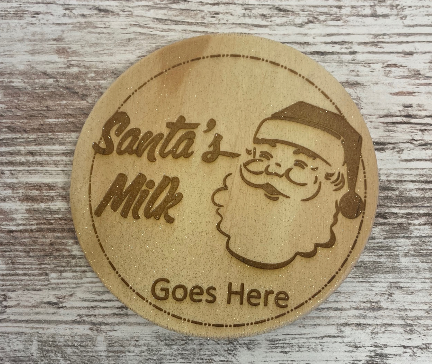 Santa's Milk Coaster