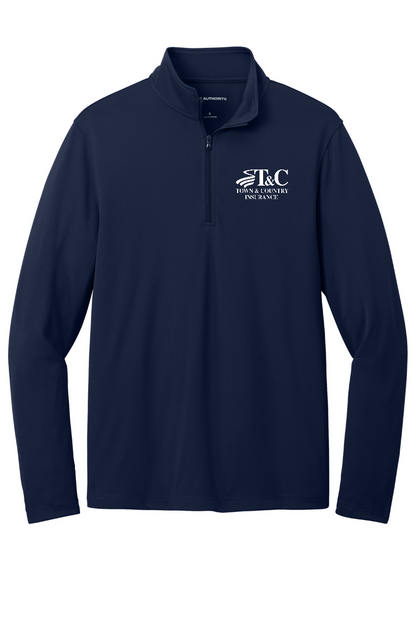 Port Authority Dry Zone UV Micro-Mesh 1/4-Zip K112 T&C