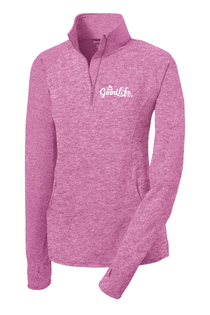 Women's Sport-Wick® Stretch 1/4-Zip Pullover - LST850 - EMB Goodlife RV