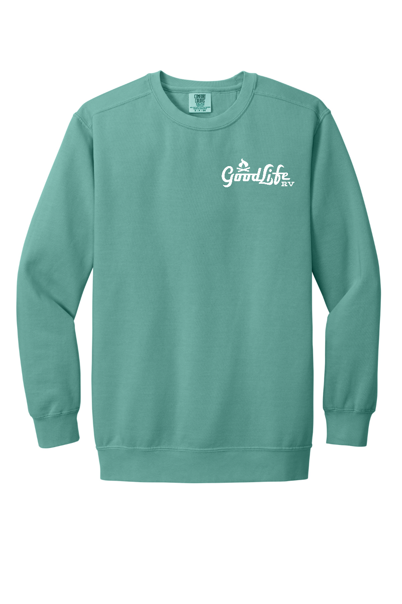 Comfort Colors ® Ring Spun Crewneck Sweatshirt - 1566 - EMB  Goodlife RV