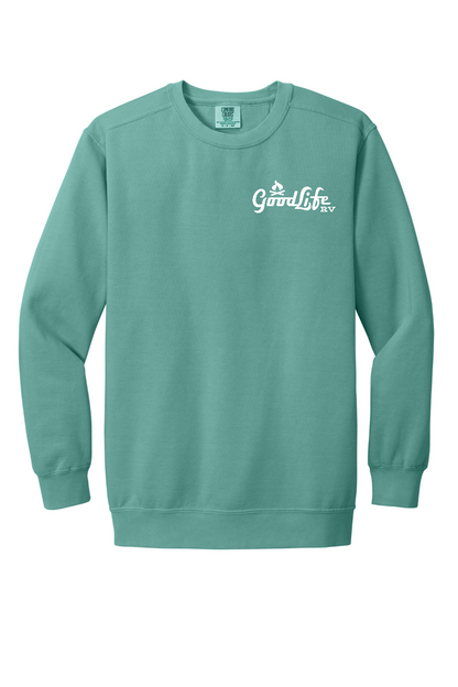 Comfort Colors ® Ring Spun Crewneck Sweatshirt - 1566 - EMB  Goodlife RV