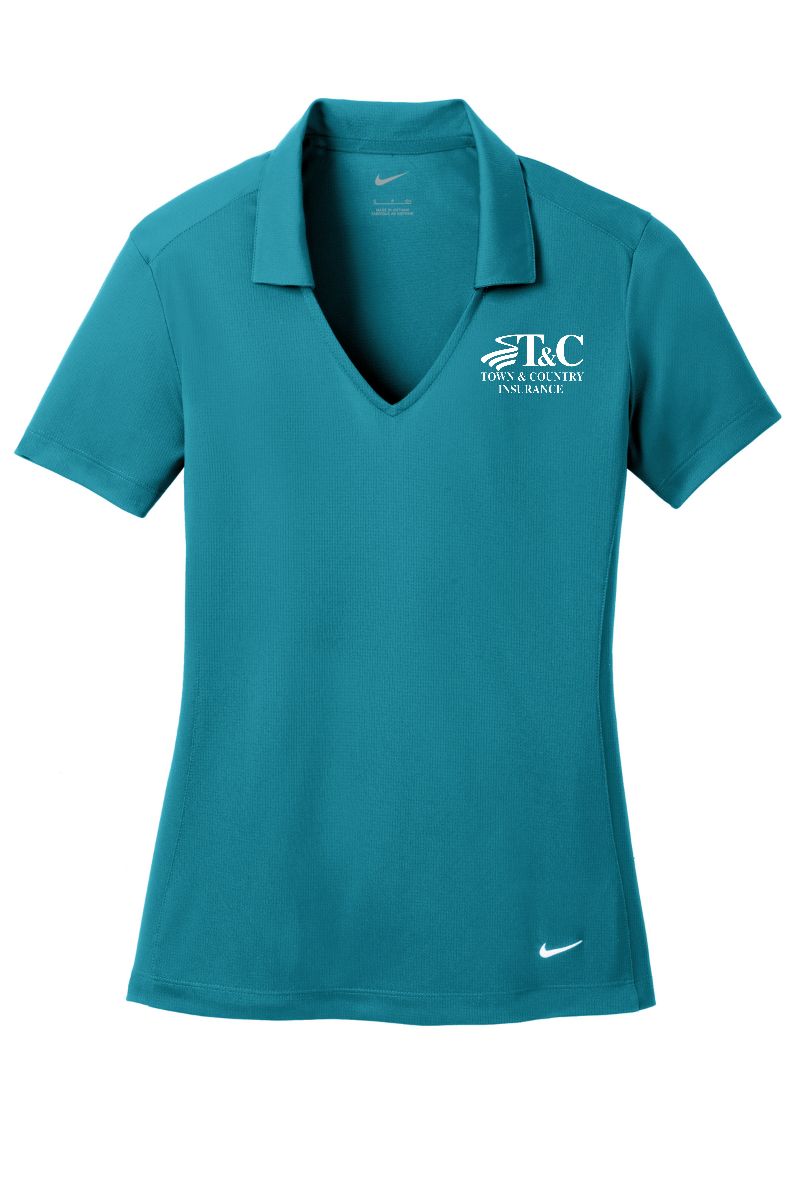 Nike Women's Dri-FIT Vertical Mesh Polo - 637165 - T&C