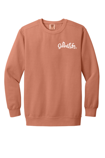 Comfort Colors ® Ring Spun Crewneck Sweatshirt - 1566 - EMB  Goodlife RV