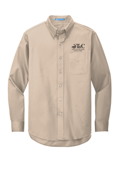 Port Authority Tall Long Sleeve Easy Care Shirt - TLS608 - T&C