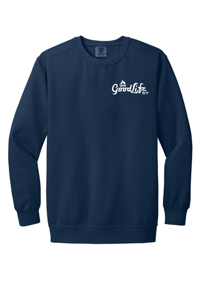Comfort Colors ® Ring Spun Crewneck Sweatshirt - 1566 - EMB  Goodlife RV