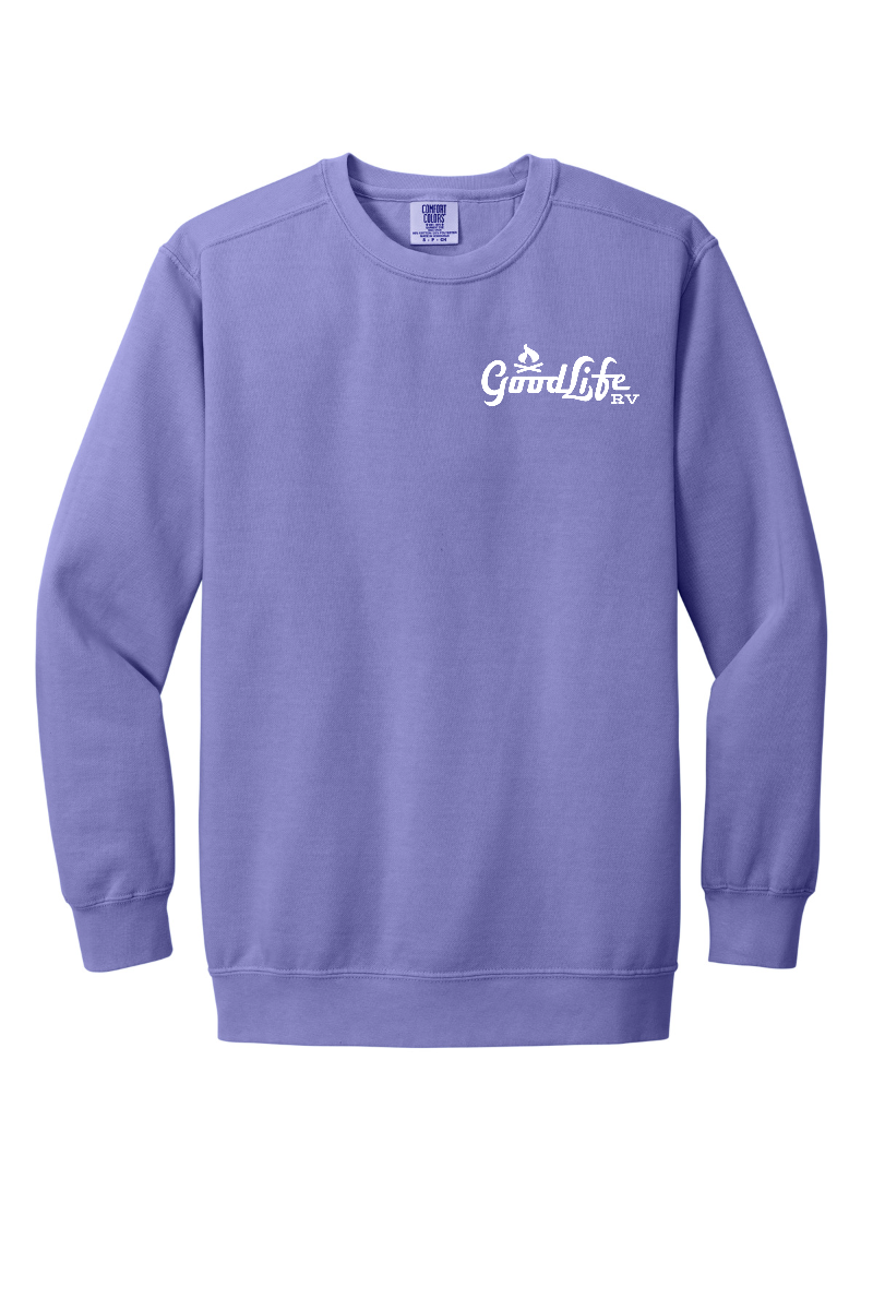 Comfort Colors ® Ring Spun Crewneck Sweatshirt - 1566 - EMB  Goodlife RV