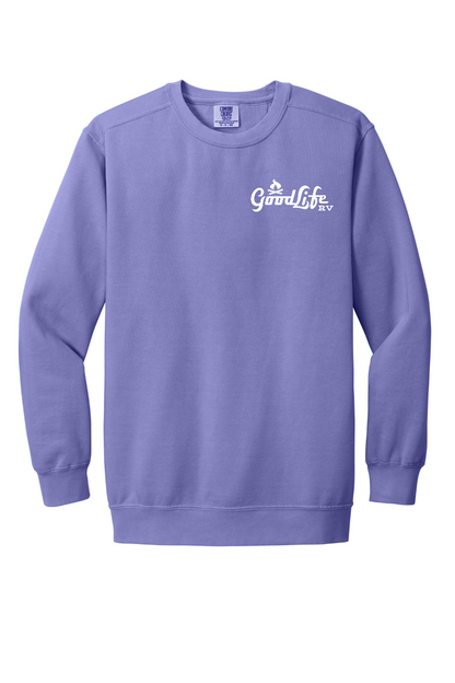 Comfort Colors ® Ring Spun Crewneck Sweatshirt - 1566 - EMB  Goodlife RV