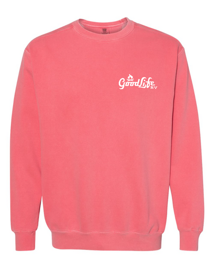 Comfort Colors ® Ring Spun Crewneck Sweatshirt - 1566 - EMB  Goodlife RV
