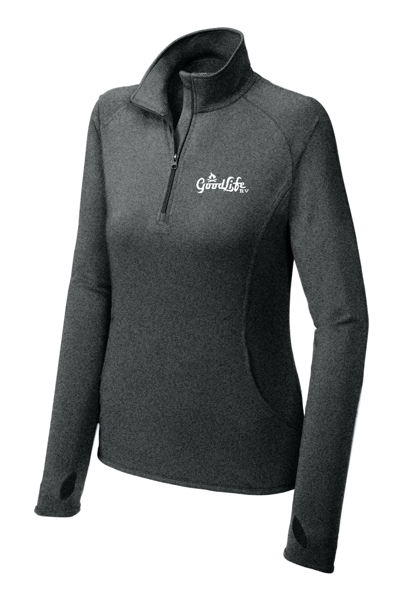 Women's Sport-Wick® Stretch 1/4-Zip Pullover - LST850 - EMB Goodlife RV