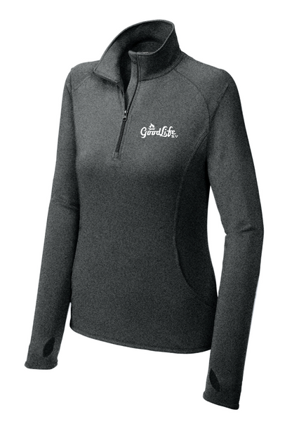 Women's Sport-Wick® Stretch 1/4-Zip Pullover - LST850 - EMB Goodlife RV