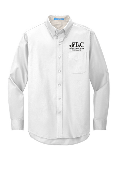 Port Authority Long Sleeve Easy Care Shirt - S608 - T&C