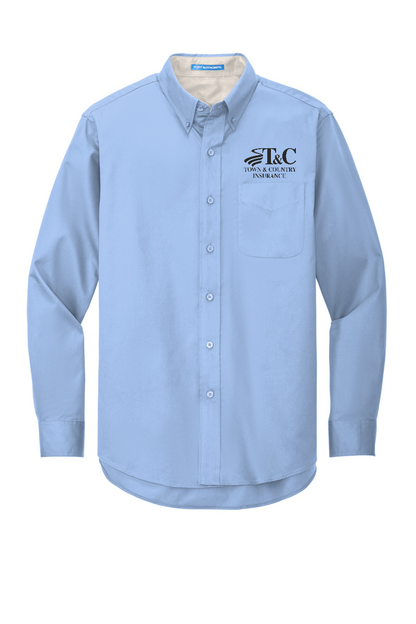Port Authority Long Sleeve Easy Care Shirt - S608 - T&C