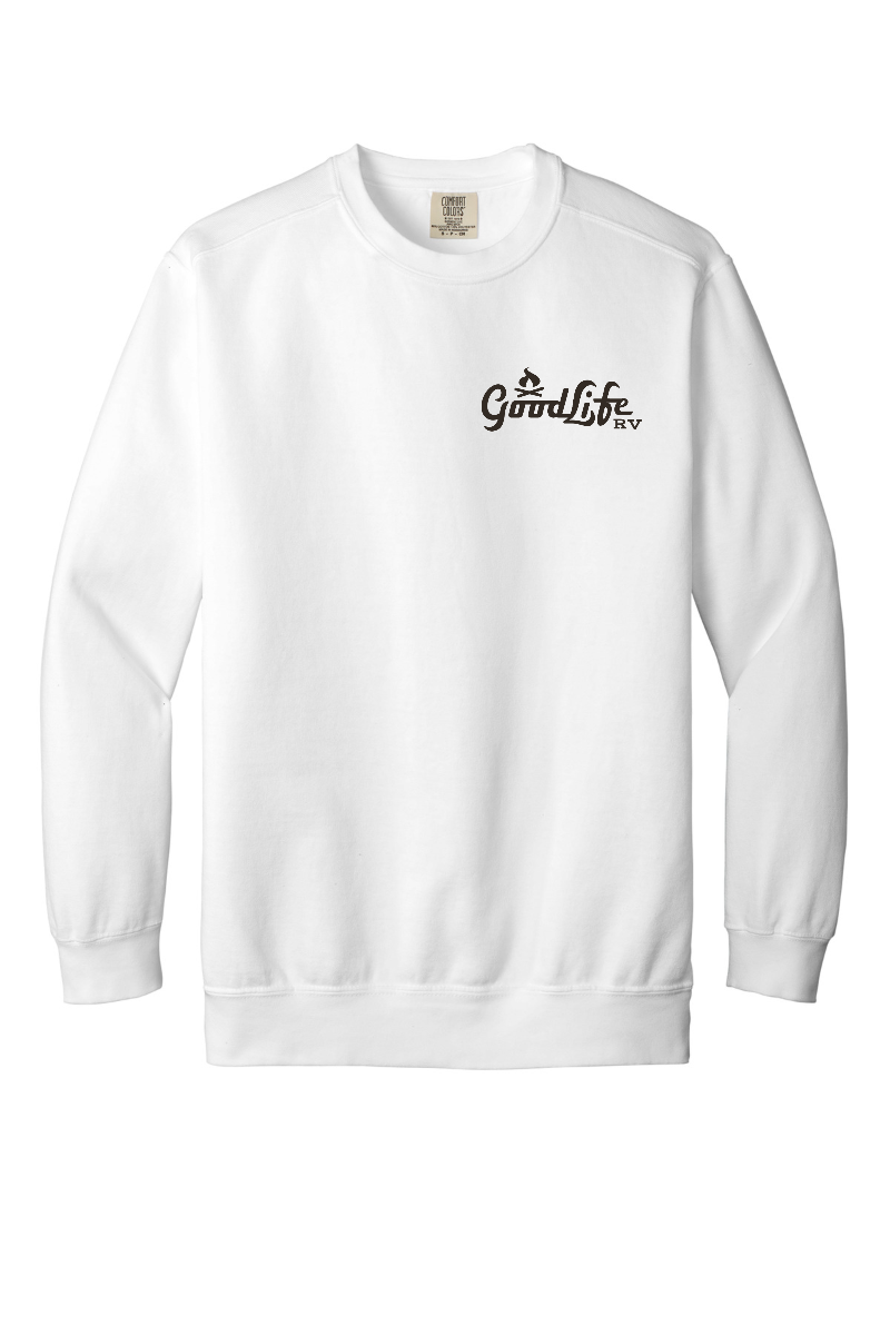 Comfort Colors ® Ring Spun Crewneck Sweatshirt - 1566 - EMB  Goodlife RV