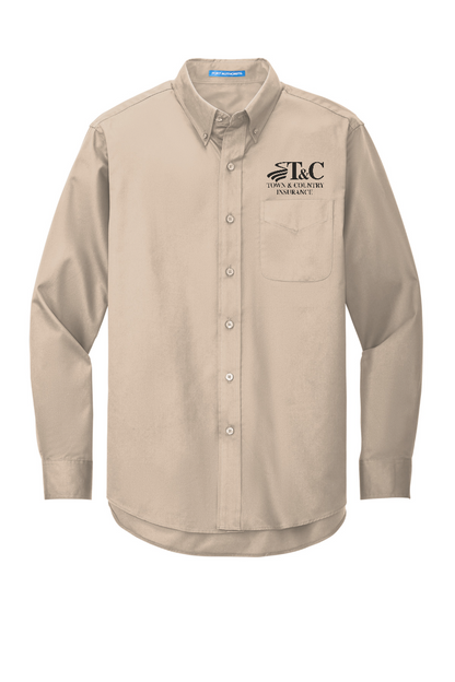 Port Authority Long Sleeve Easy Care Shirt - S608 - T&C