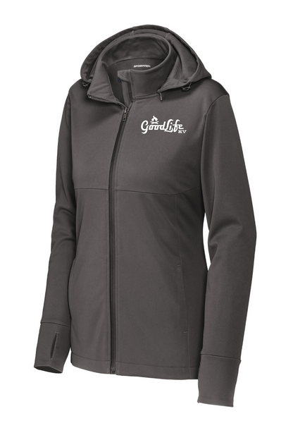 Sport-Tek® Women's Hooded Soft Shell Jacket - LST980 - EMB Goodlife RV