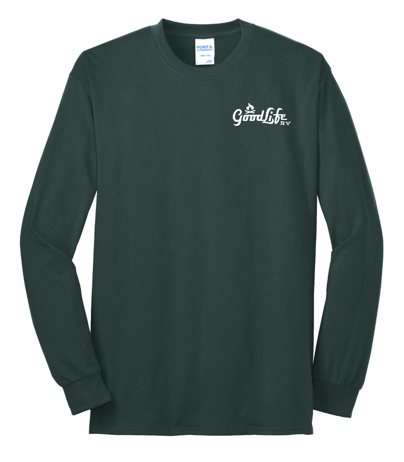 Port & Company® Tall Long Sleeve Core Blend Tee - PC55LST - DTF Goodlife RV