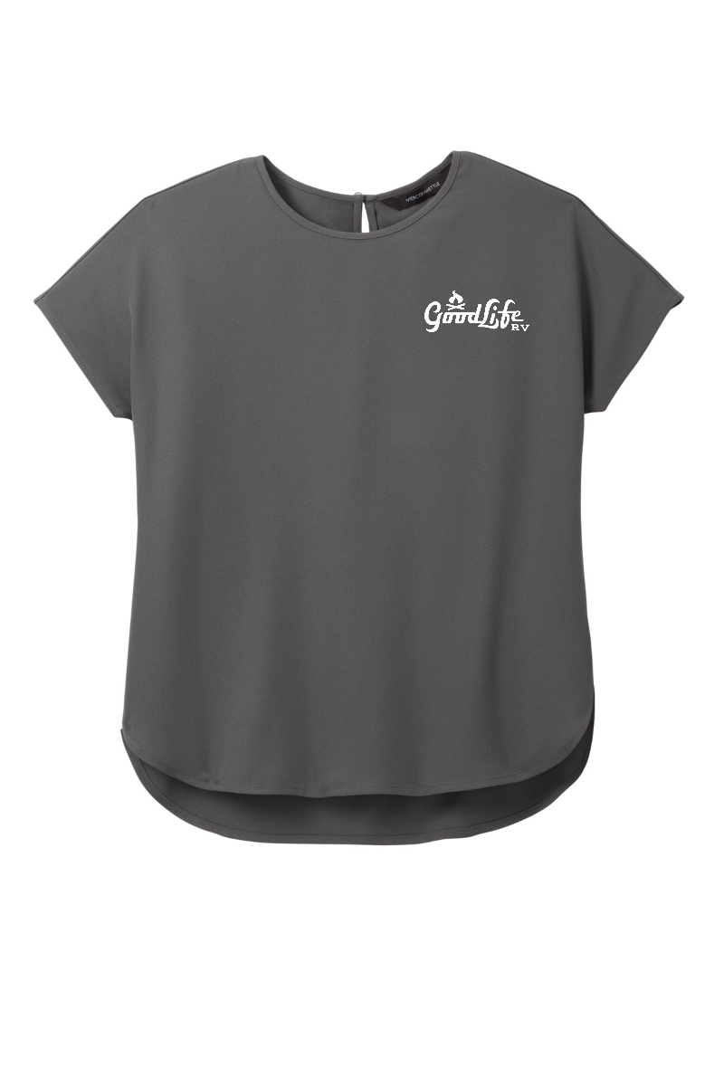 Mercer+Mettle Women's Stretch Crepe Crew - MM2015 - EMB Goodlife RV