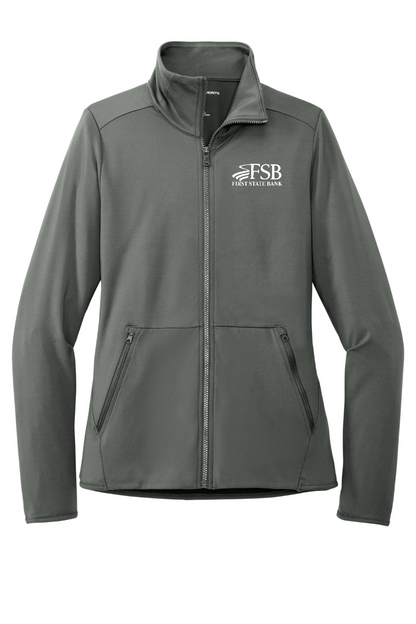 Port Authority Ladies Accord Stretch Fleece Full-Zip - LK595 - FSB