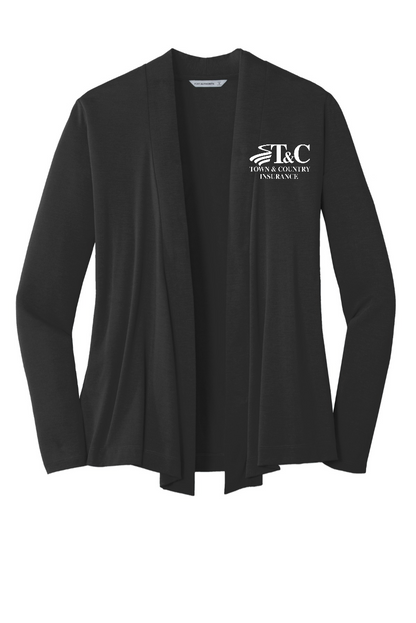 Port Authority Ladies Concept Knit Cardigan - L5430 - T&C