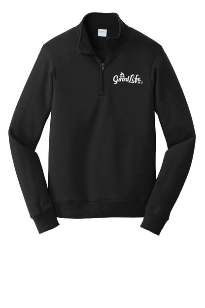 Port & Company® Fan Favorite™ Fleece 1/4-Zip Pullover Sweatshirt - PC850Q - EMB Goodlife RV