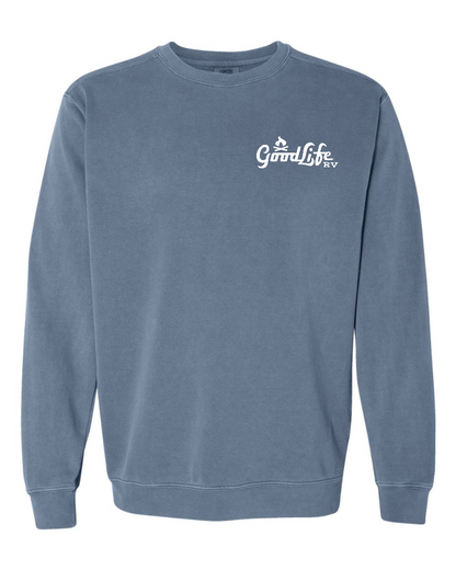 Comfort Colors ® Ring Spun Crewneck Sweatshirt - 1566 - EMB  Goodlife RV