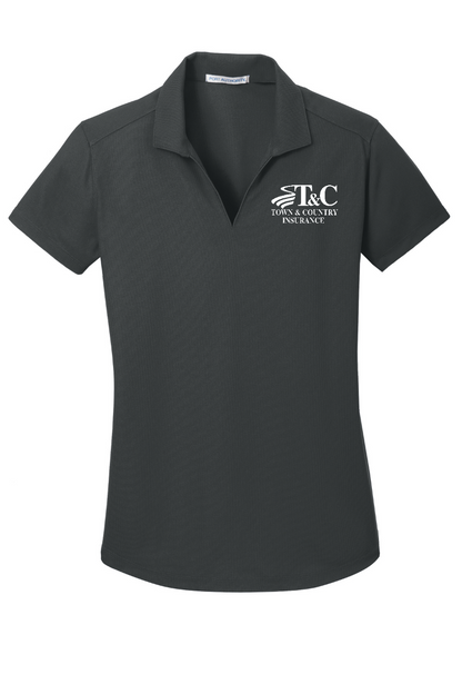 Extended Sizes - Port Authority Ladies Dry Zone Grid Polo - L572 - T&C